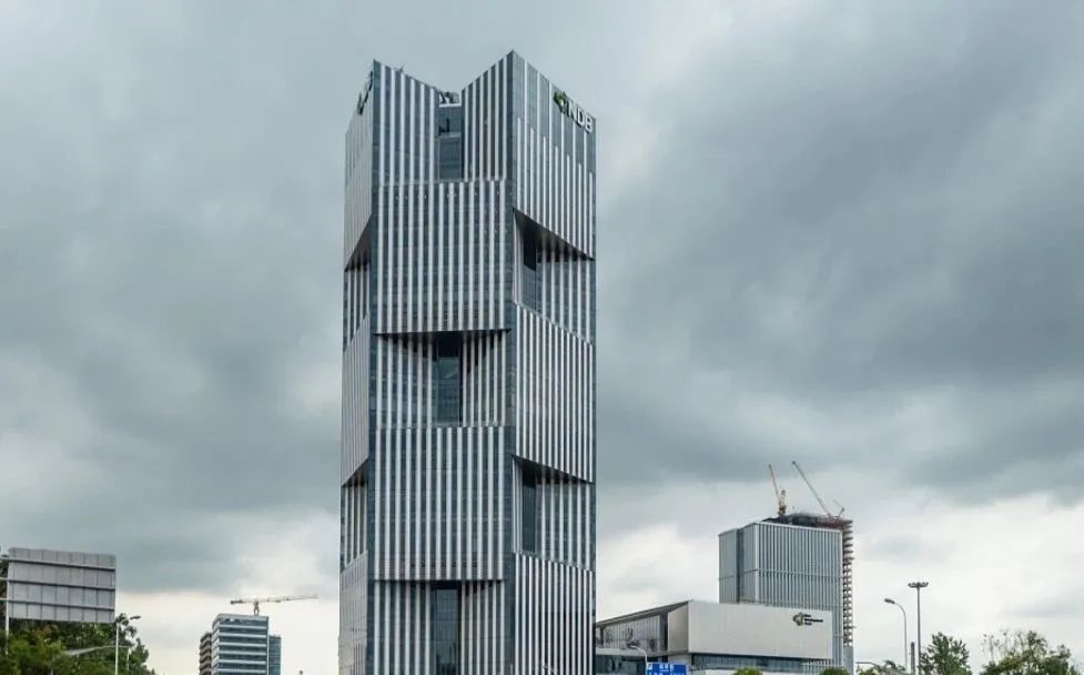 上海浦東新區(qū)，金磚國家新開發(fā)銀行總部大樓。